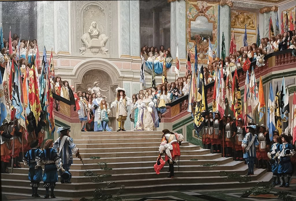 Ricevimento del Grand Condé a Versailles - Musée d'Orsay, Parigi